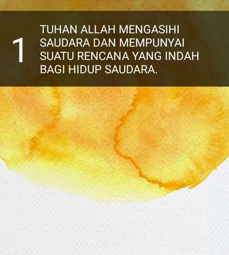 4 Hukum Rohani: Hukum Pertama