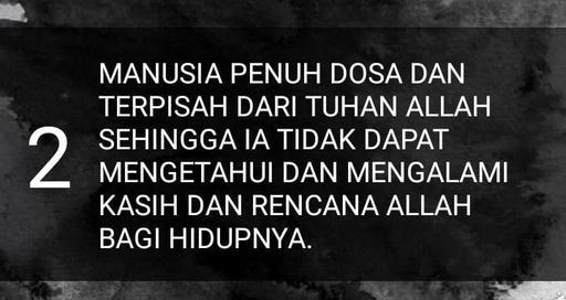 4 Hukum Rohani: Hukum Kedua